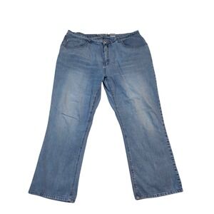 Plugg Womens 20W Bootcut Jeans Medium Wash Blue Denim Stretch Plus Size
